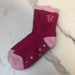 Victoria's Secret Cozy Slipper Socks Brand New Color Pink